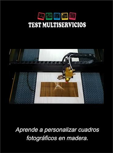 imagen de cuadro fotográfico grabado en madera con hipervínculo a video