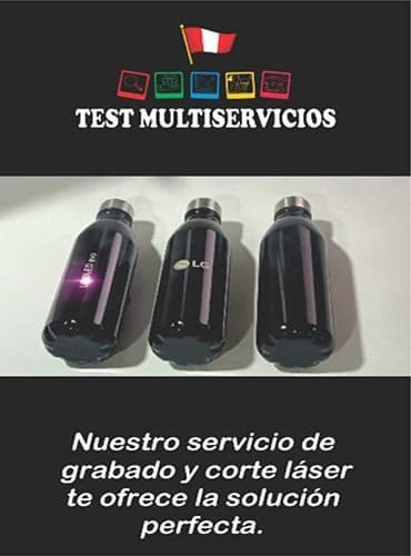 Imagen de productos brandeados a láser con precisión. Ver video Para más información